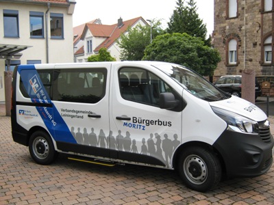 Der Bürgerbus in der Verbandsgemeinde Leiningerland hat inzwischen 5.000 Fahrgäste befördert. Archivbild